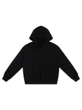 Oversize Black Fleece Hoodie